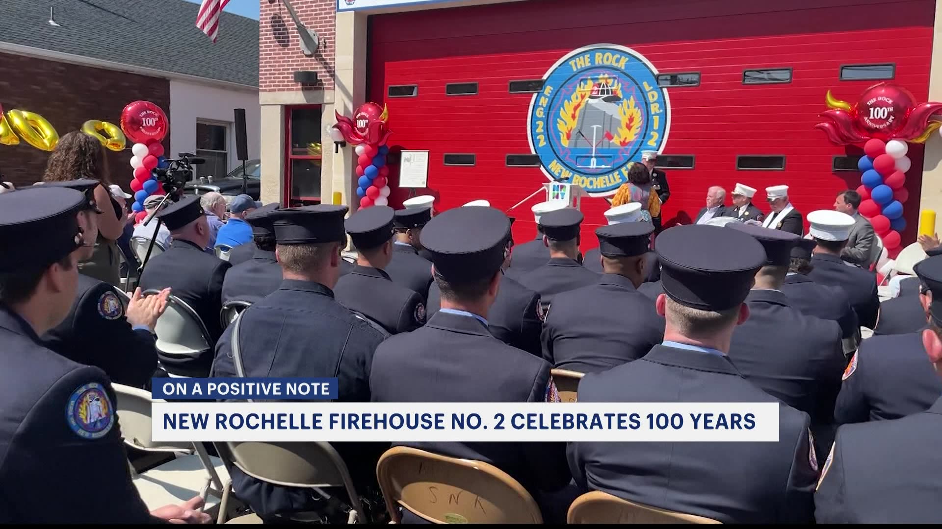 New Rochelle Fire Department Station No 2. celebrates 100 years