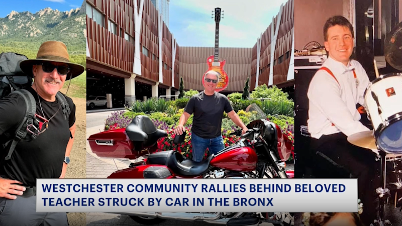 Story image: Eastchester community rallies around beloved teacher after bicycle crash