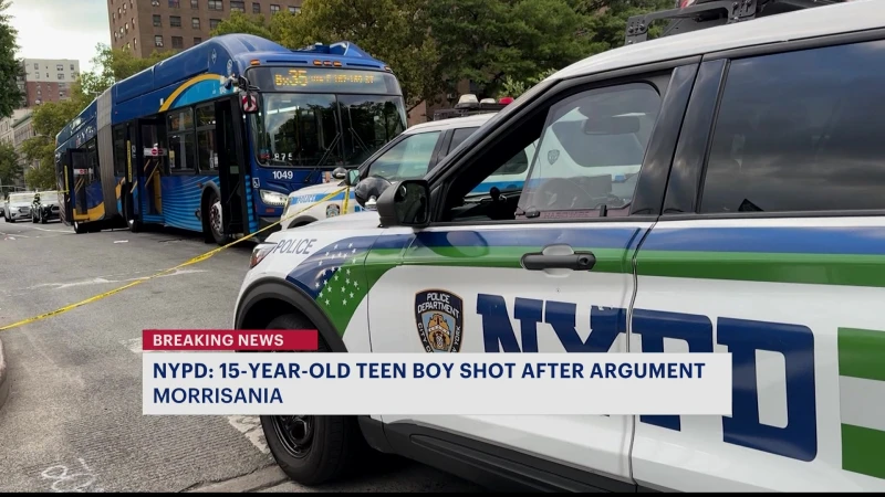 Story image: NYPD: 15-year-old shot after fight breaks out on BX35 bus in Morrisania