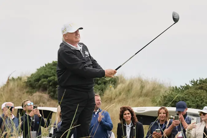 Story image: President Trump to attend first day of Ryder Cup at Bethpage Black