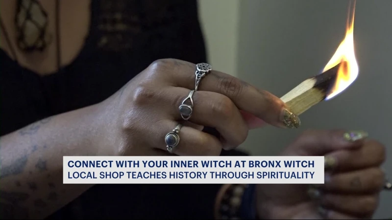 Story image: Grand Concourse shop looks to help Bronx residents get in touch with spirituality 