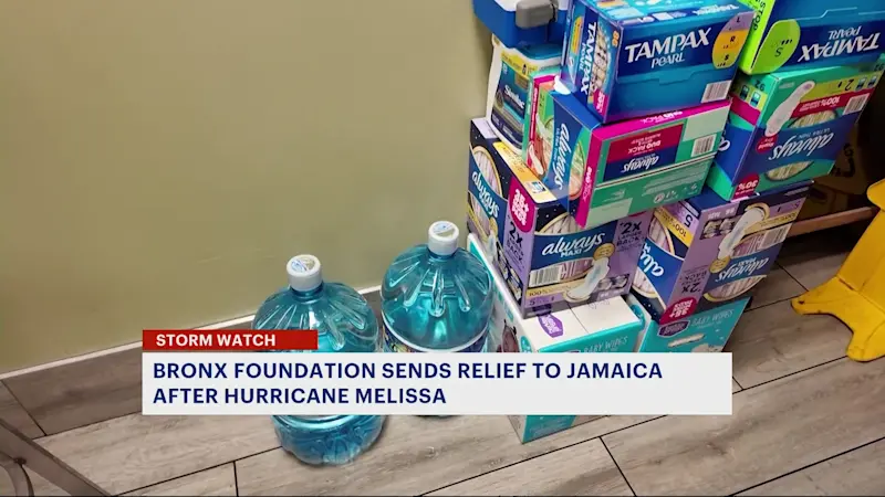 Story image: Bronx foundation collecting donations to help Jamaica rebuild after Hurricane Melissa