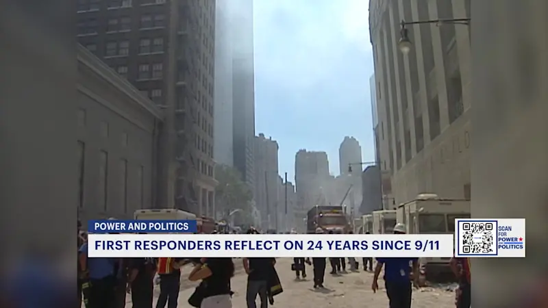Story image: Power & Politics: The fight for 9/11 first responders' health care & how security has changed