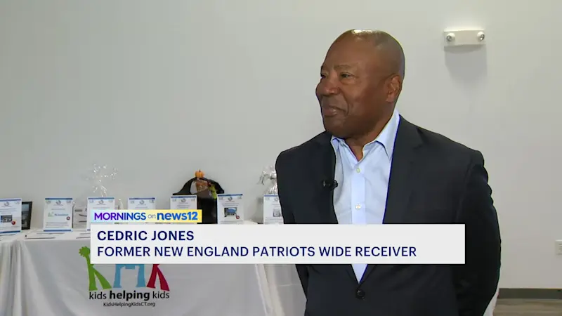Story image: Former Patriots player headlines annual celebrity breakfast to benefit Stamford-based charity Kids Helping Kids