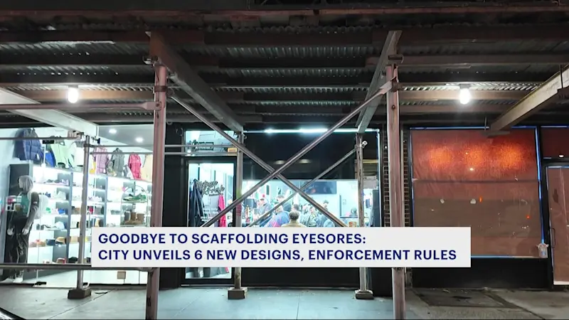Story image: Goodbye to scaffolding eyesores: City unveils 6 new designs 