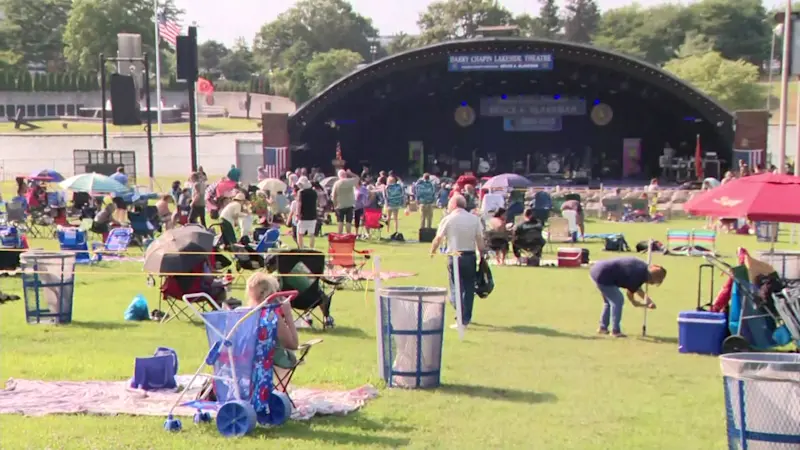 Story image: Thousands expected at Eisenhower Park for fireworks and drone show 