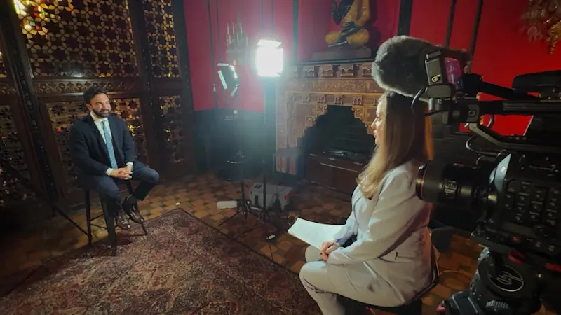 Story image: Power & Politics: 1-on-1 with NYC mayoral candidates Zohran Mamdani and Curtis Sliwa 