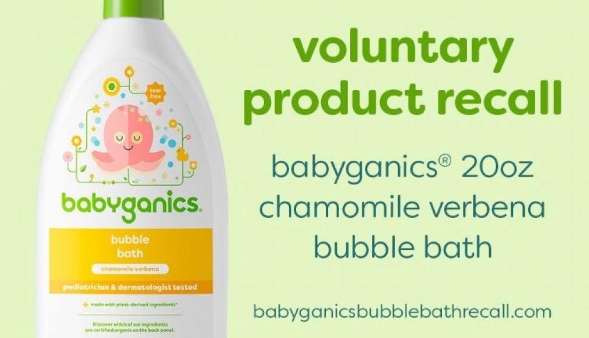 Bubble bath recalled for potentially risky bacterium