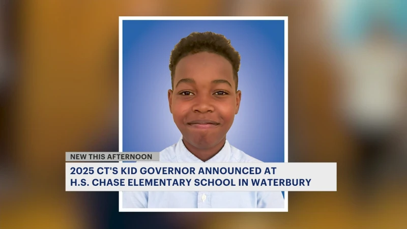 Story image: Connecticut announces 2025 Kid Governor