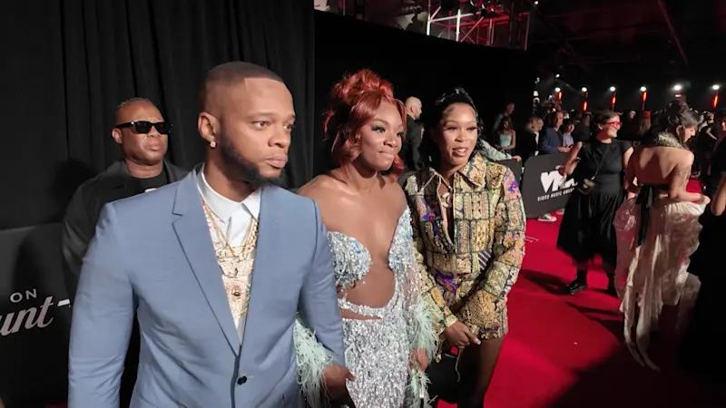 Story image: On the red carpet: MTV Video Music Awards return to UBS Arena