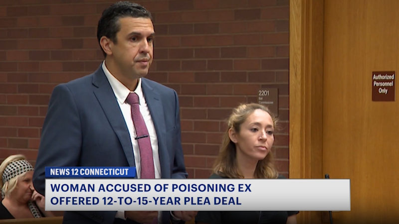 Story image: Plea deal offered to CT woman accused of poisoning ex's wine, falsifying paternity tests