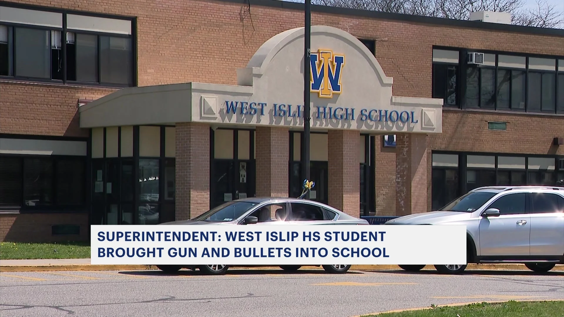 District: Student brought unloaded gun, bullets to West Islip High School
