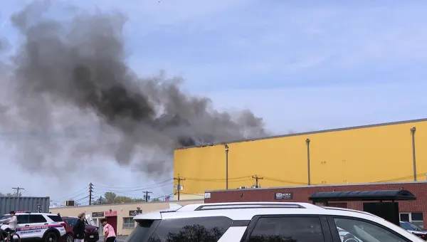 Fire breaks out at Plainview storage facility