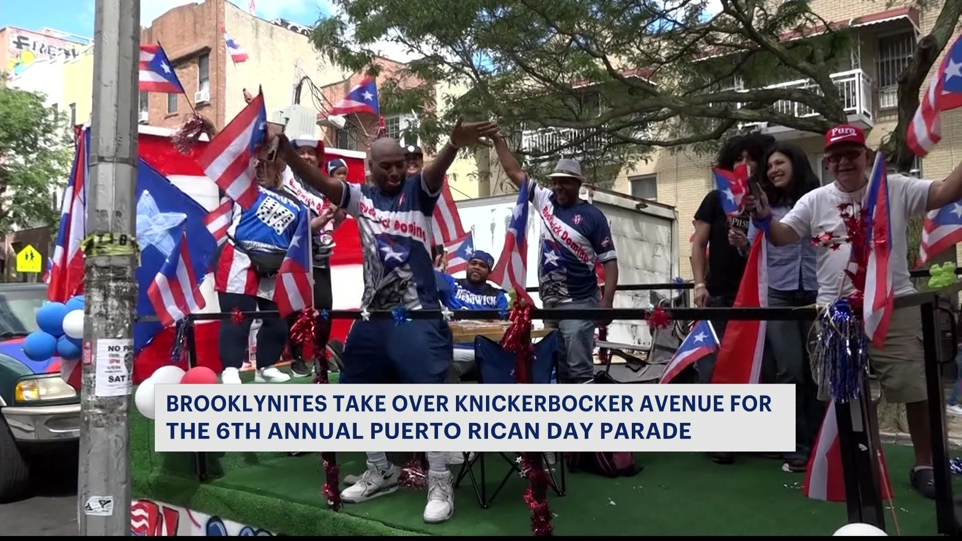 6th annual Puerto Rican Day Parade takes over Knickerbocker Avenue 