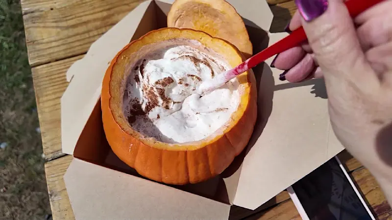 Story image: Enjoy fall drinks at The Barn in Merrick