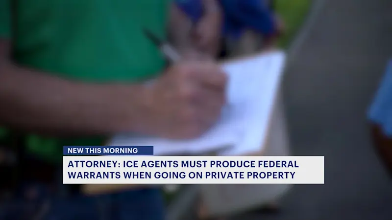 Story image: Bridgeport attorney: ICE agents need warrant to conduct raids