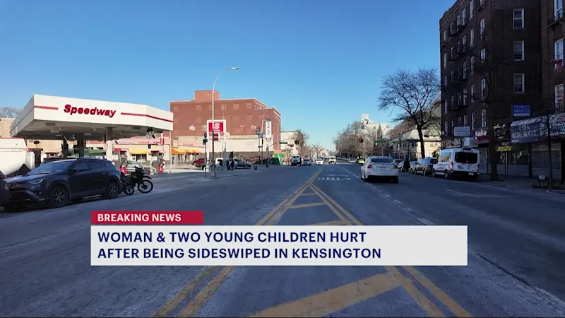 Story image: NYPD sources: Woman, 2 young girls injured, sideswiped by car in Coney Island