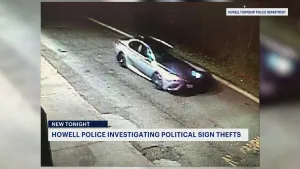 Police: 130 political campaign signs stolen from Howell Township properties