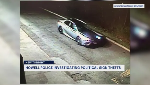 Police: 130 political campaign signs stolen from Howell Township properties