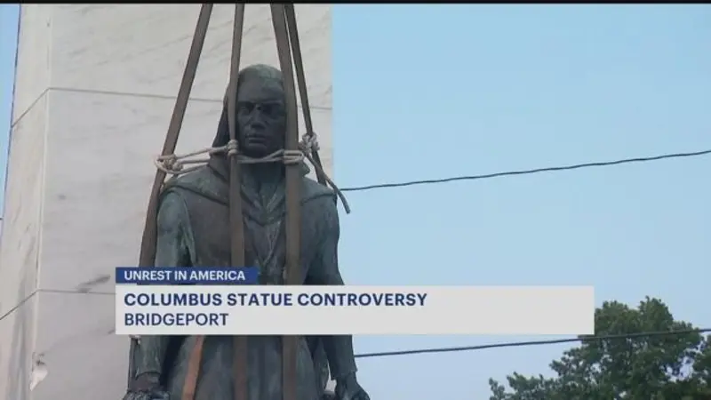 Story image: Black community protests decision to return Columbus statue to Seaside Park in Bridgeport