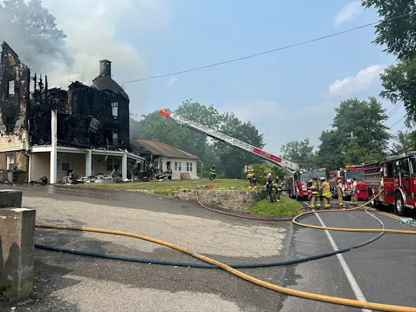 Story image: State police: Fire breaks out at multifamily Brewster apartment building