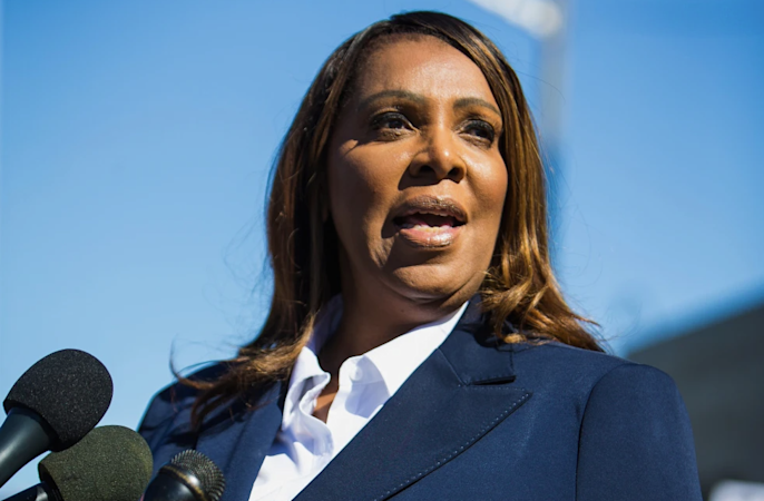 Story image: Justice Department again fails to re-indict New York Attorney General Letitia James, AP source says