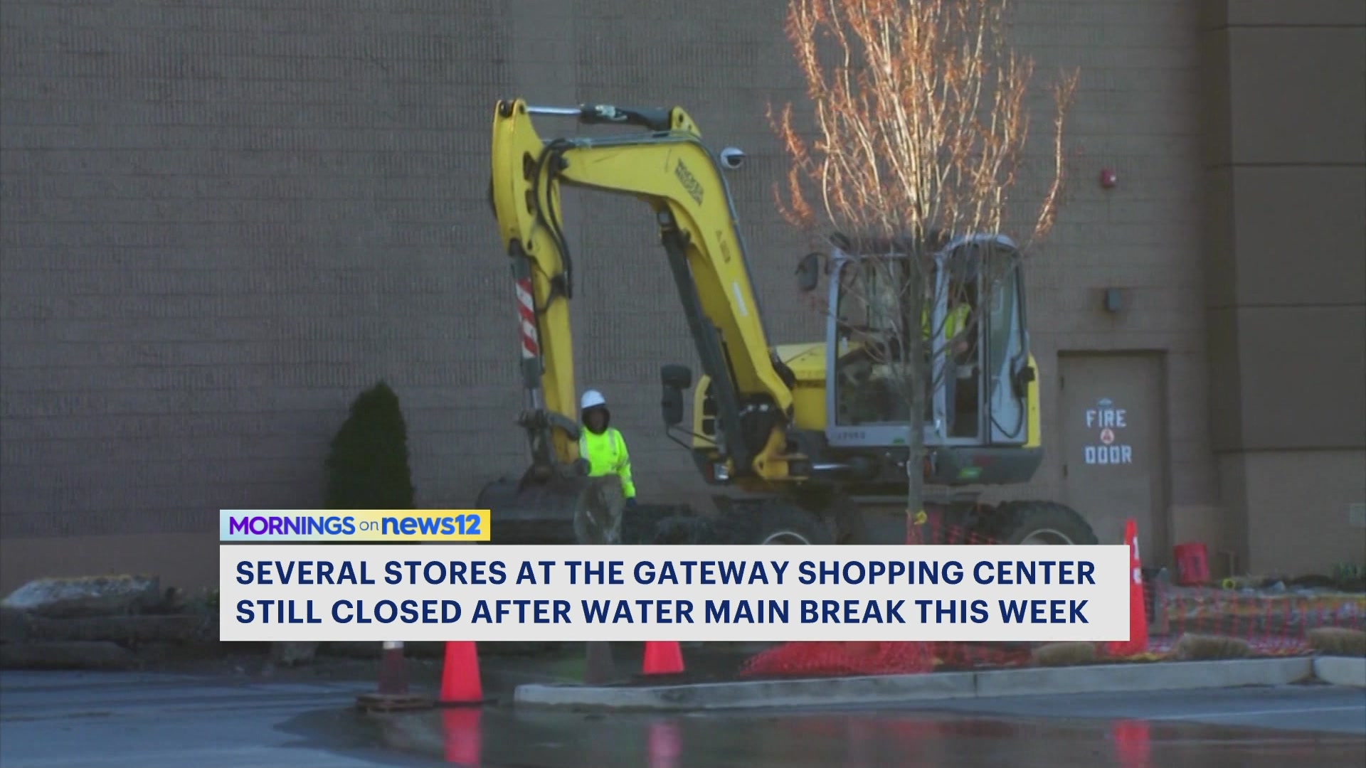 Port Chester shopping center businesses reopen following days of water main problems