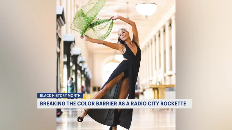 Story image: Black History Month: Breaking the color barrier as Radio City Music Hall's 1st Black Rockette