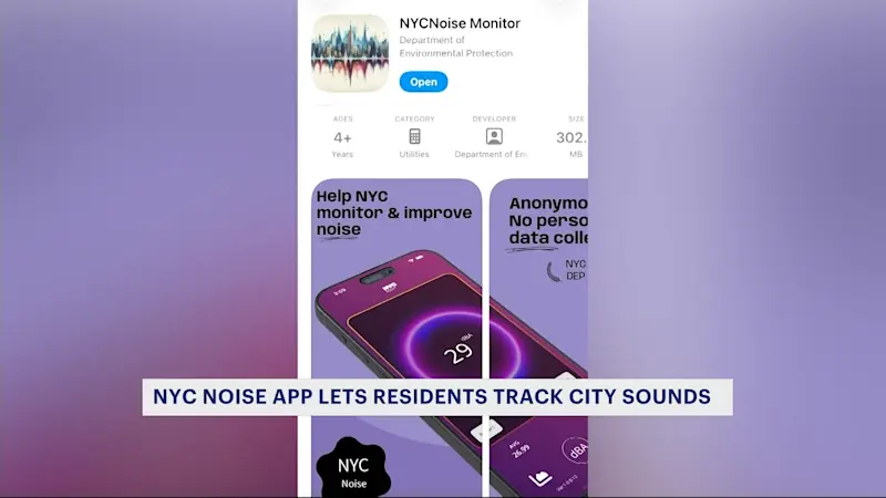 Story image:  NYC Noise app lets residents track city sounds