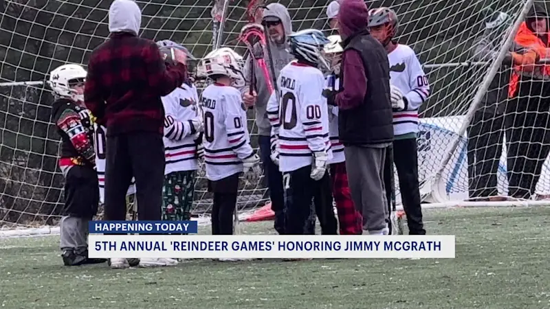 Story image: Reindeer Games lacrosse tournament remembers Jimmy McGrath  