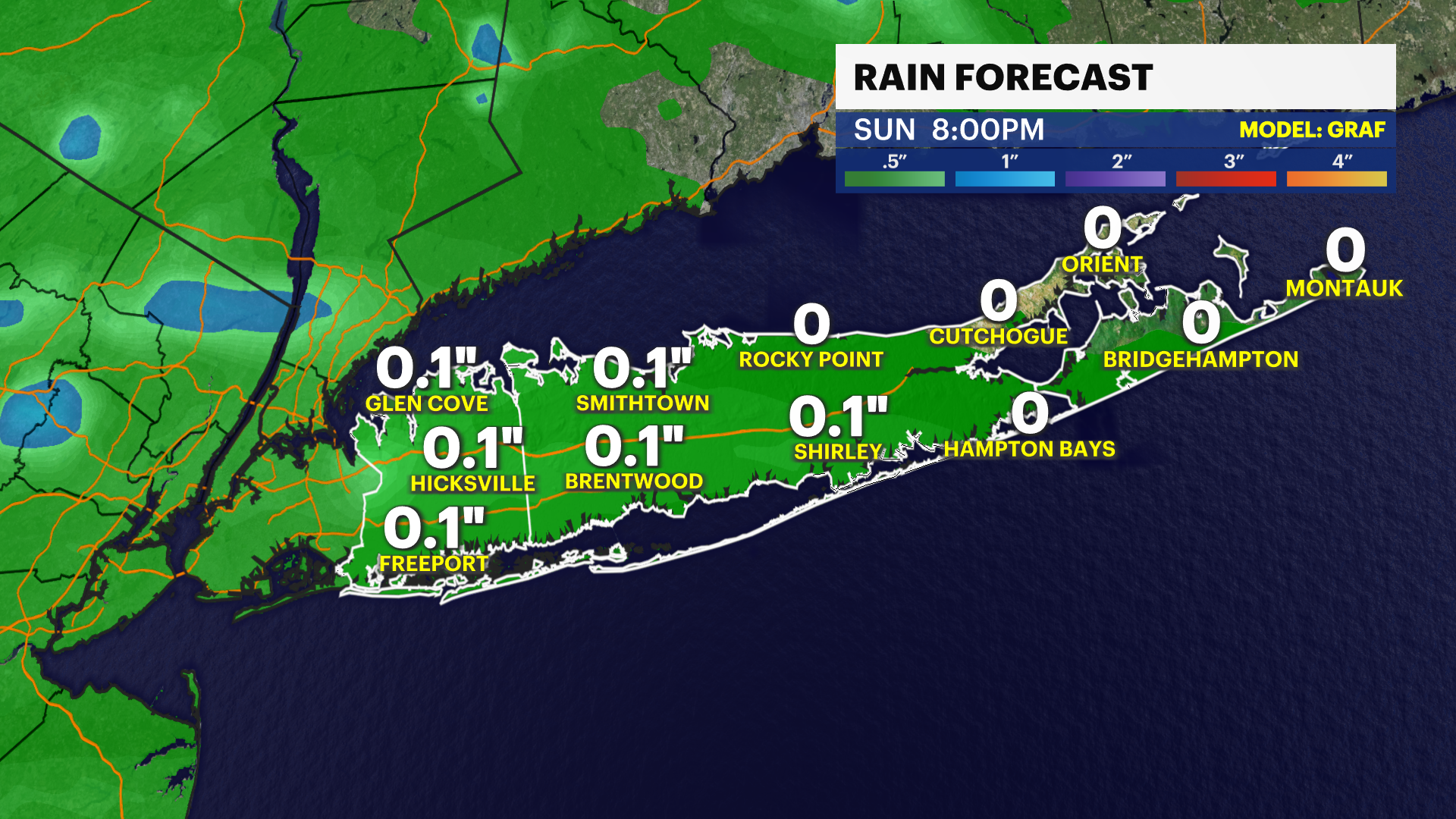WEEKEND RAIN
