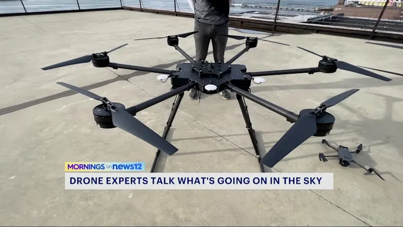 Story image: Drone sightings spark questions; drone experts speculate what could be