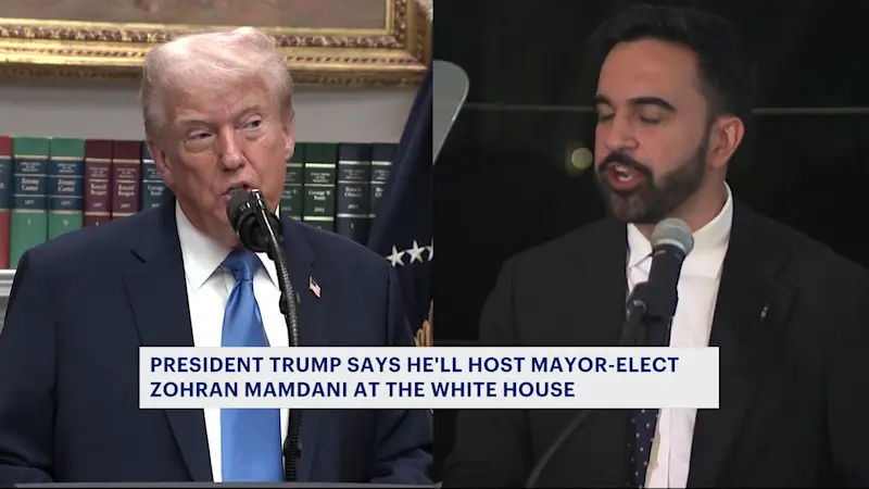 Story image: NYC Mayor-elect Mamdani to meet with President Trump on Friday