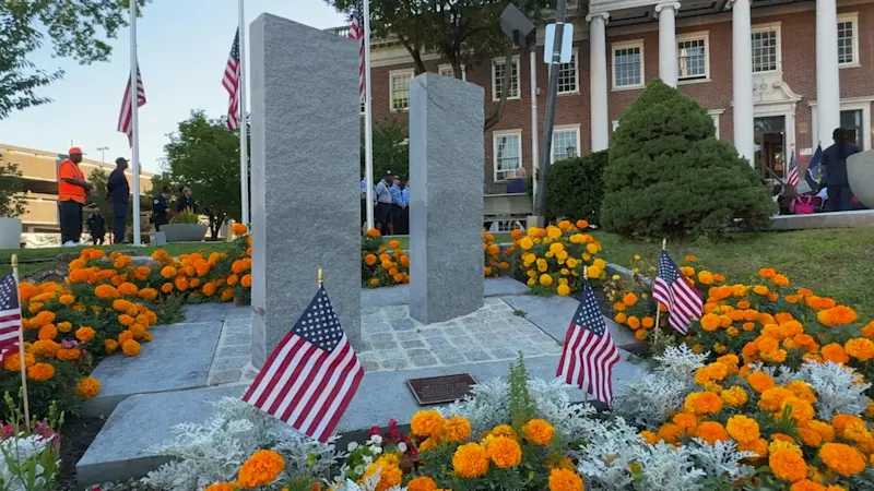 Story image: Hundreds of Westchester residents honored the lives lost and first responders on 9/11 