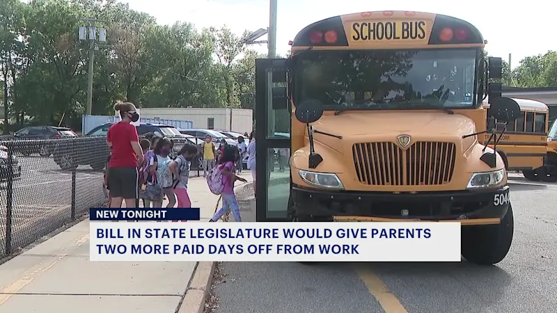 Story image: New Jersey mulls bill to encourage businesses to give extra PTO to parents