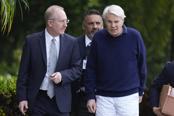 Story image: Former Abercrombie & Fitch CEO pleads not guilty to sex trafficking and prostitution charges