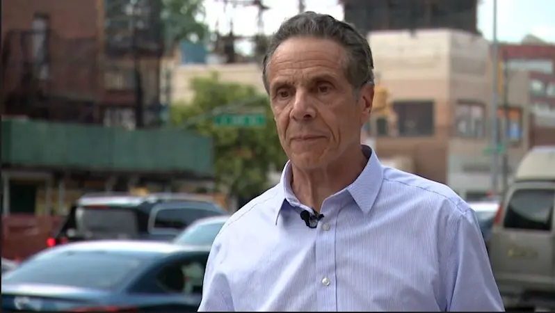 Story image: ‘I’m a Democrat. I’m not a Socialist.’ Cuomo discusses primary election loss and decision to stay in the race