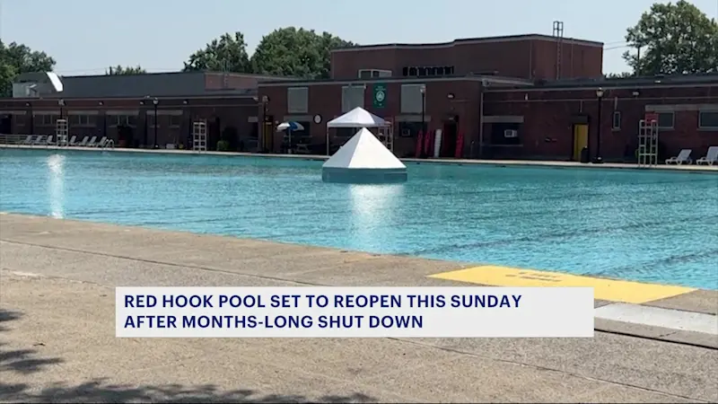 Story image: Red Hook Pool set to reopen Sunday, after monthslong closure