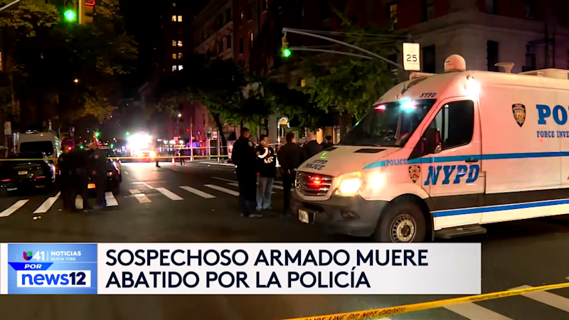 Story image: Univision 41 News Brief: Sospechoso armado muere abatido por la policia