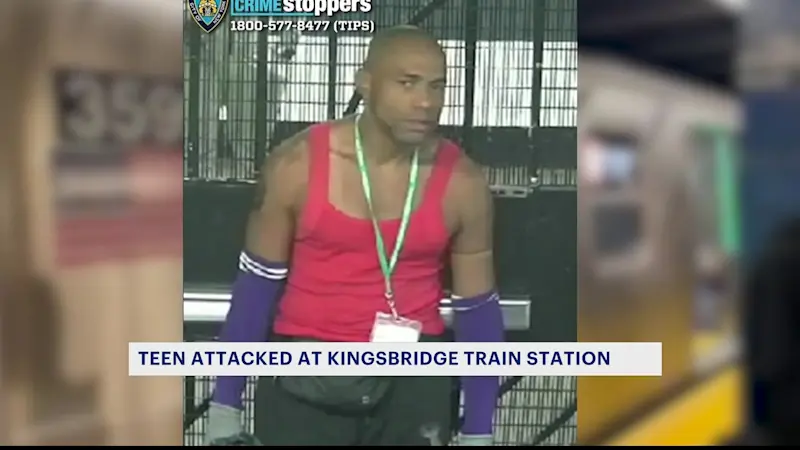 Story image: Man wanted for violently robbing teen at Kingsbridge Road subway station
