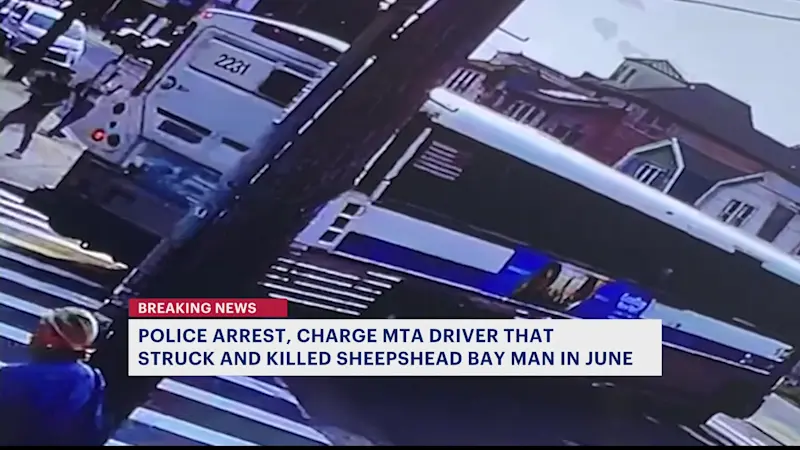 Story image: MTA bus driver facing charges after hitting, killing elderly man in Sheepshead Bay