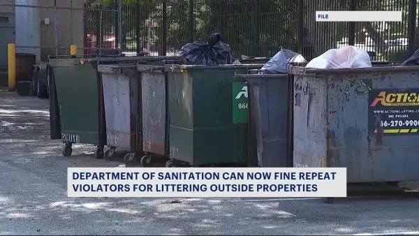 New bill passed will fine violators for leaving trash on sidewalks in NYC