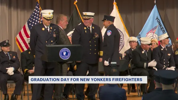Over two dozen firefighters graduate in Yonkers