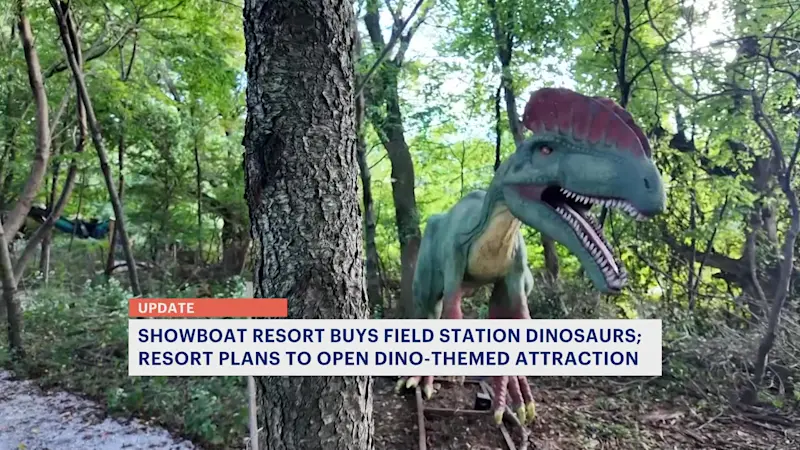 Story image: Showboat Resort buys Field Station Dinosaurs’ animatronics for new exhibit
