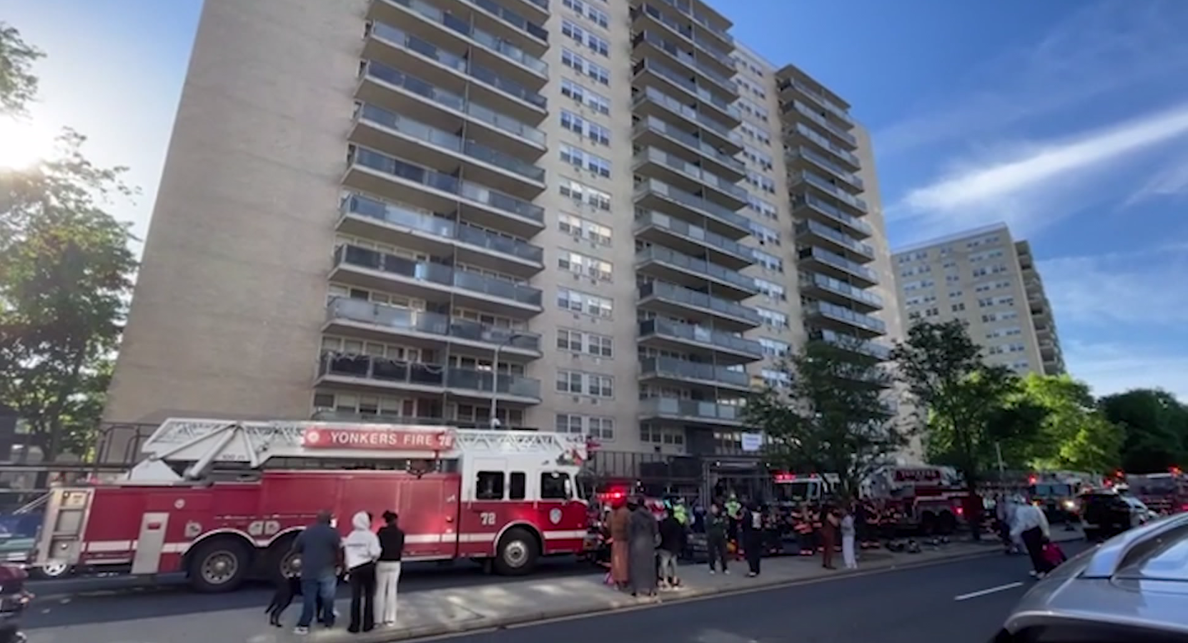 Yonkers Bulding Fire