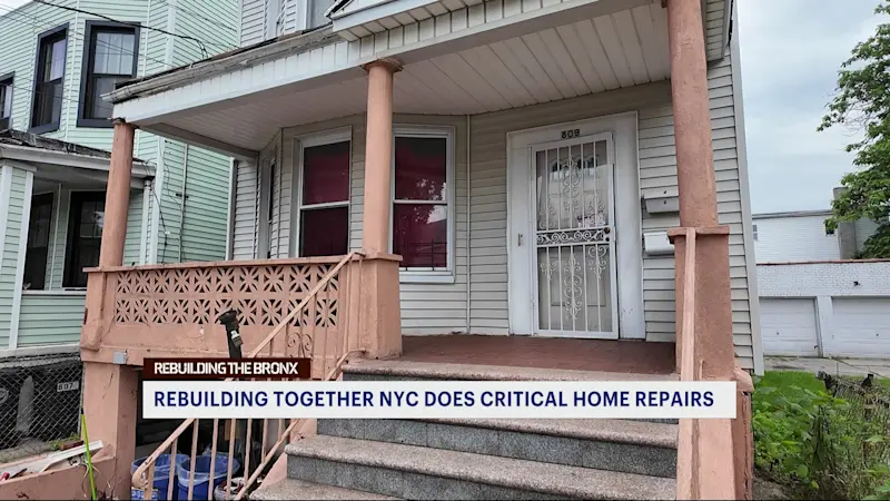 Story image: Rebuilding Together NYC conducts critical home repairs, accessibility modifications
