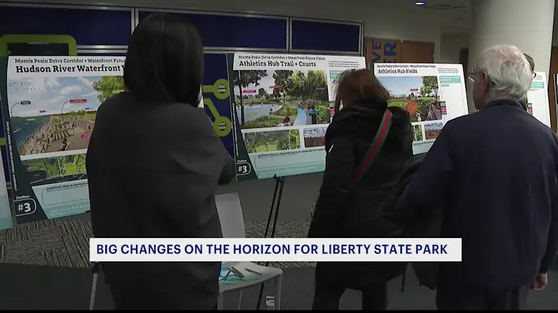 Story image: NJDEP showcases changes coming to Liberty State Park