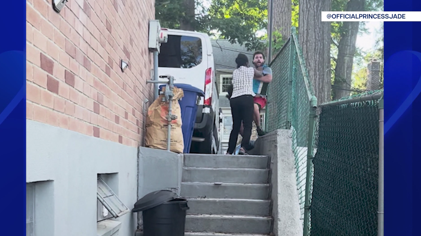 Yonkers Fight on Camera