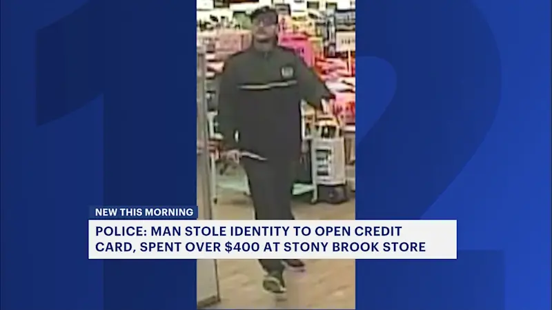 Story image: Man accused of stealing person's identity to open credit card, go on shopping spree