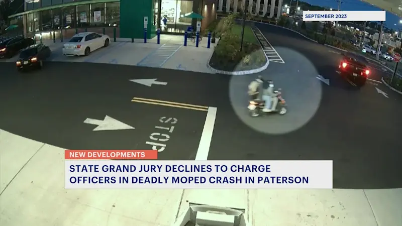 Story image: Grand jury declines to charge police officer involved in deadly Paterson crash